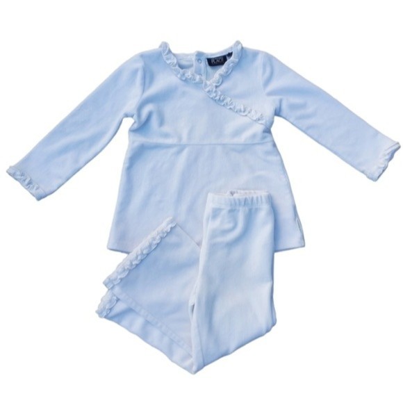 The Children's Place White Velour Matching Set - Picture 5 of 16
